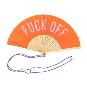 Orange Fuck Off Fan