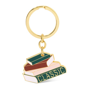 True Classic Bookmark Keychain