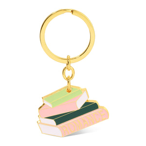 Romantic At Heart Bookmark Keychain