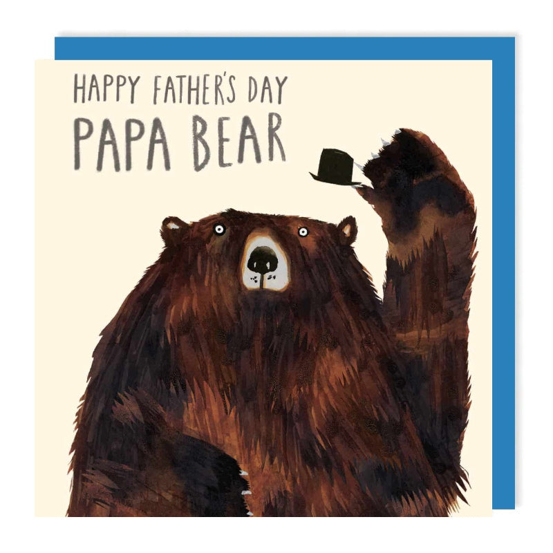 Papa Bear Father's Day Card