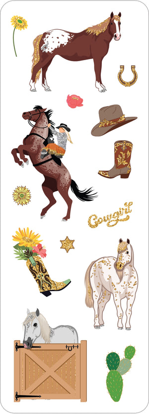 Horses Sticker Set