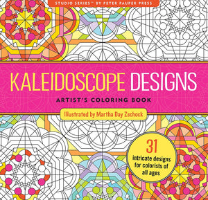 Kaleidoscope Designs Colouring Book