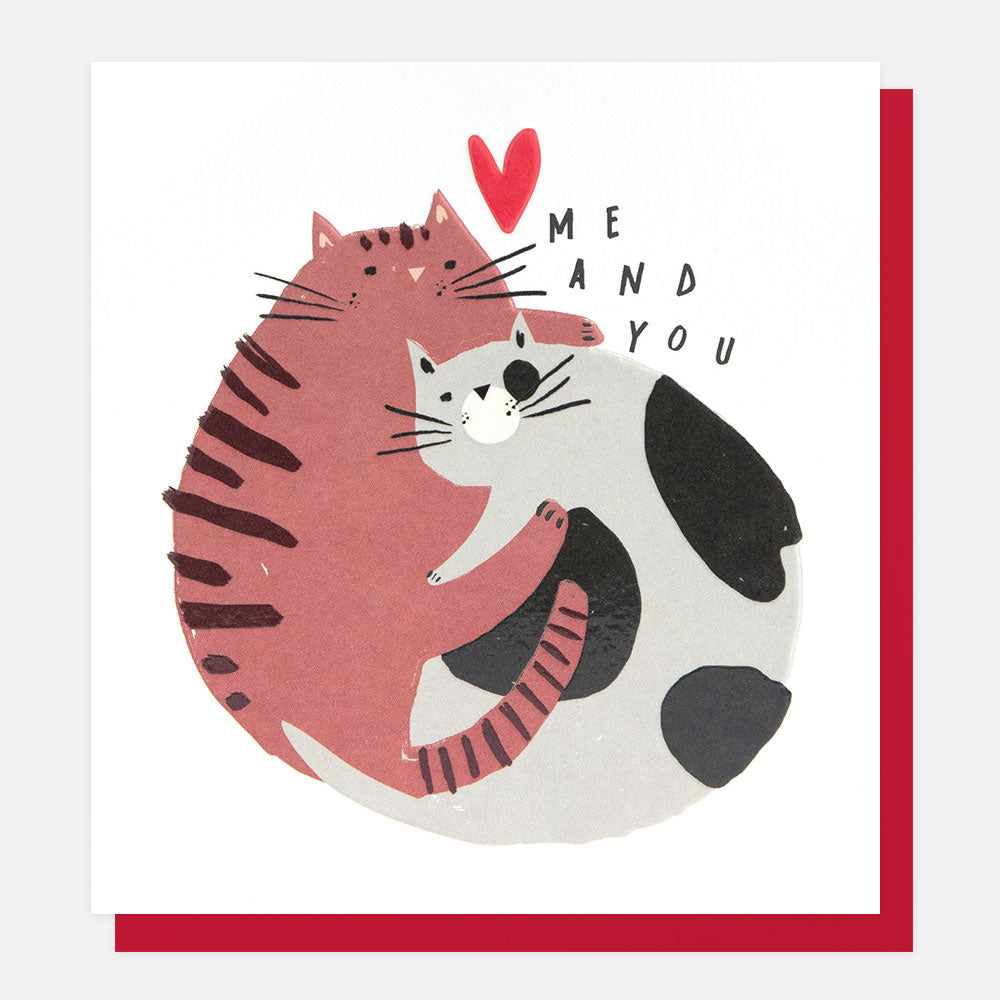 Cuddle Cats Love Card