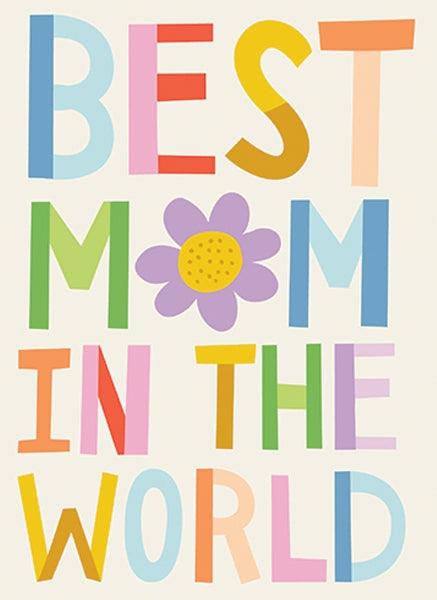 Best Mom Mother's Day Card