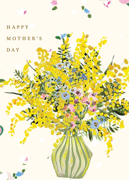 Forsythia Mother's Day Card