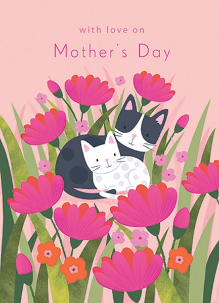 Cat Mom Mother's Day Card