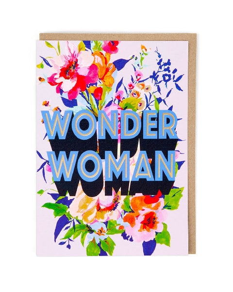 Wonder Woman Mother's Day Card