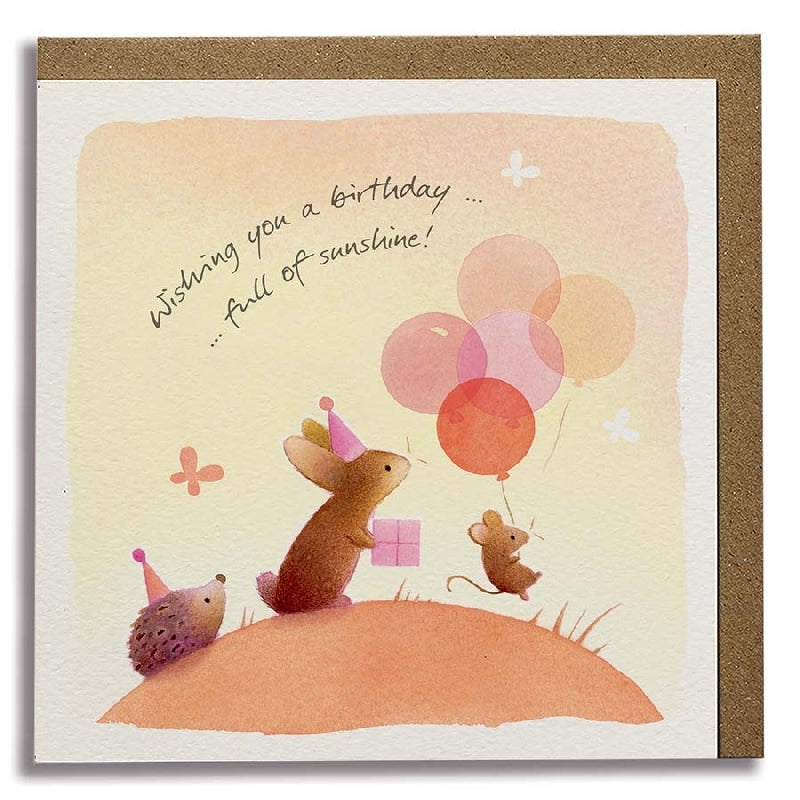 Full Of Sunshine Birthday Card