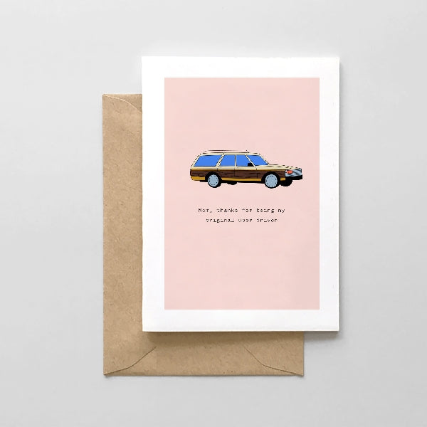 Original Uber Driver Mother's Day Card
