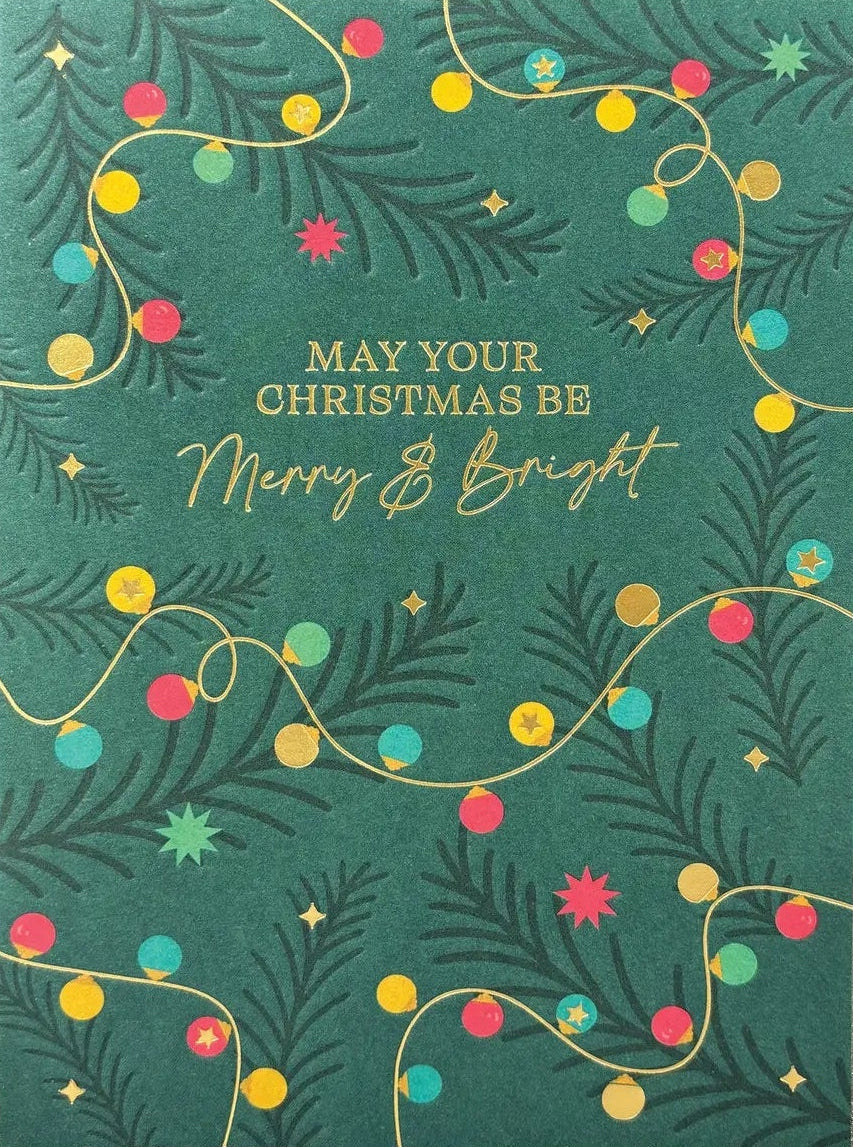 Merry & Bright Christmas Card