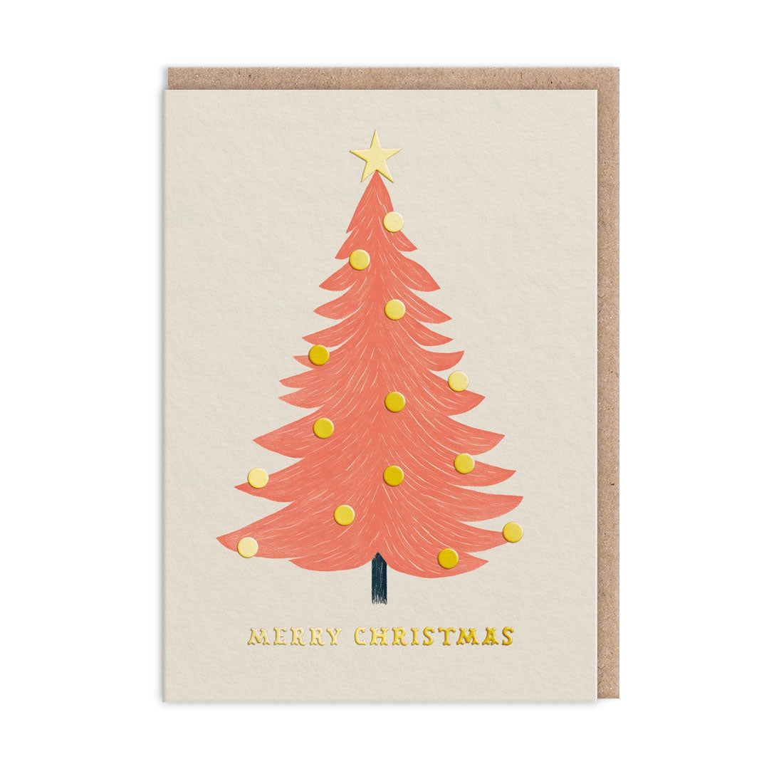 Merry Tree Christmas Card