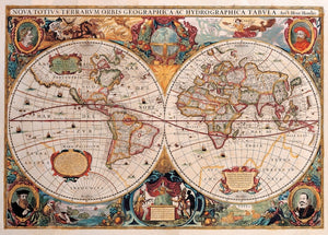 Peter Pauper 1000 Piece Puzzle | Old World Map