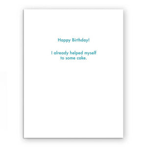 Party Crasher Birthday Card