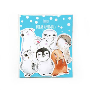 Polar Animals Sticker Set