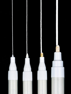 White Acrylic Markers Set