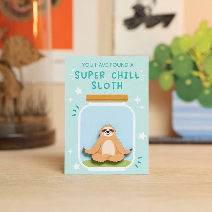 Dapple & Dot Pin | Super Chill Sloth