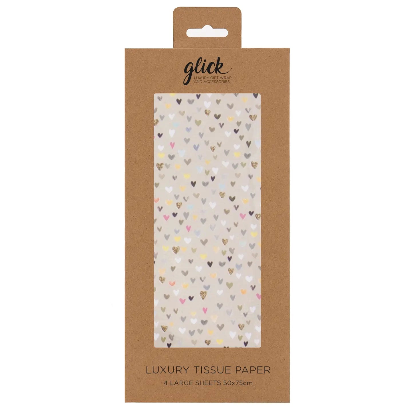 Hearts Tissue Paper