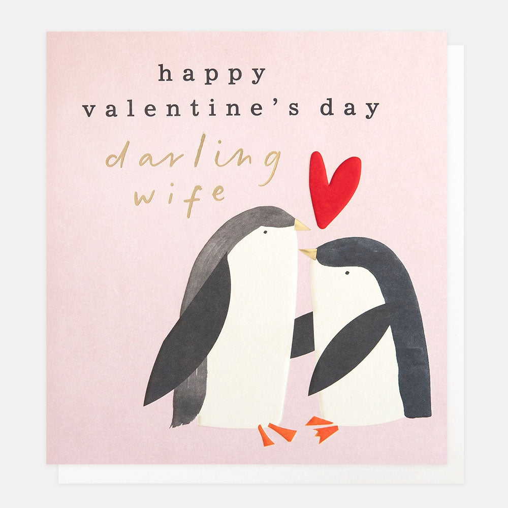 Darling Wife Valentine's Day Card