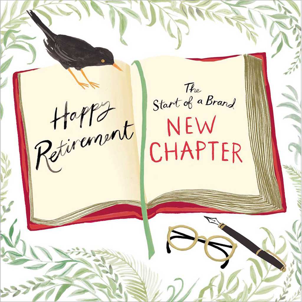 Brand New Chapter Retirement Card