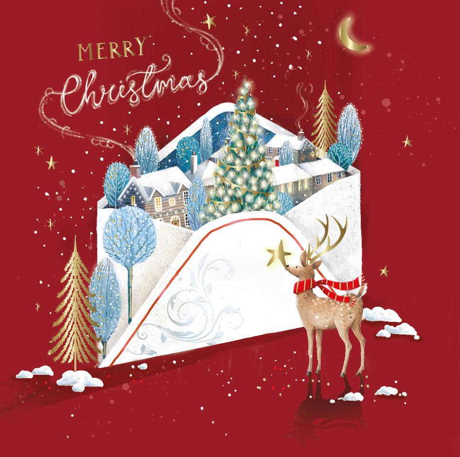 Ling Christmas Cards Wallet Pack of 8 | Christmas Time