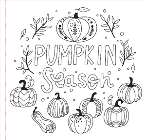 Autumn Dreams Colouring Book