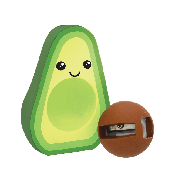 Avocado Eraser Set