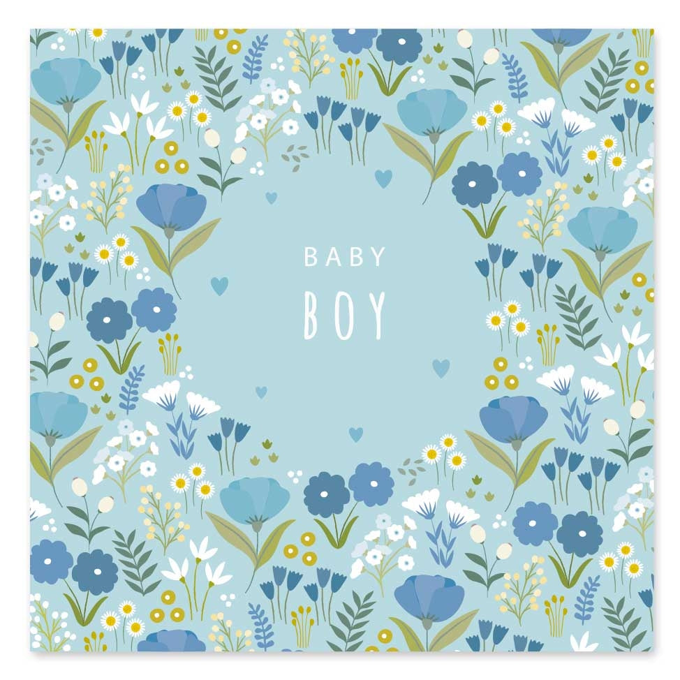 Baby Boy Baby Card