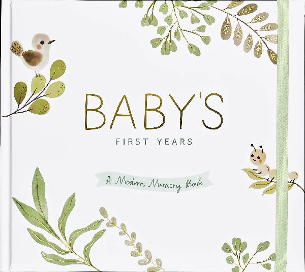 Baby's First Years Memory Book