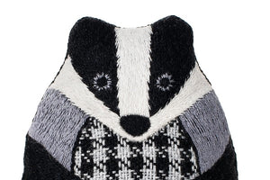 Kiriki Press Embroidery Kit | Badger