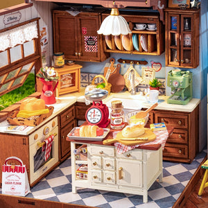 DIY Miniature House Kit | Baking Kitchen