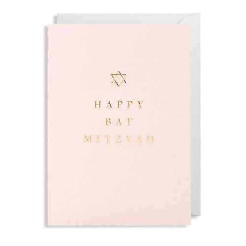 Bat Mitzvah Card
