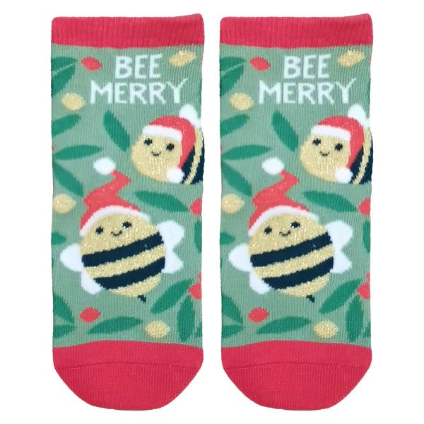 Stephen Joseph Holiday Kids Socks | Bee