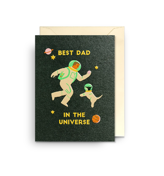 Universe Dad Father's Day Card