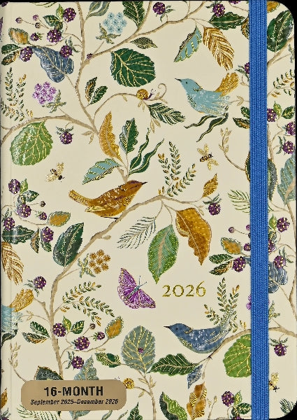 Peter Pauper 2026 16-month Agenda | Birds & Berries