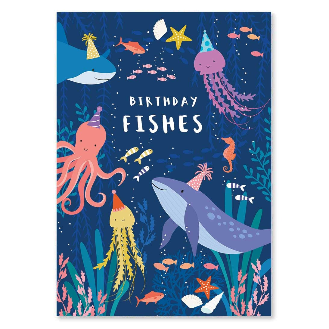 Birthday Fishes Birthday Card