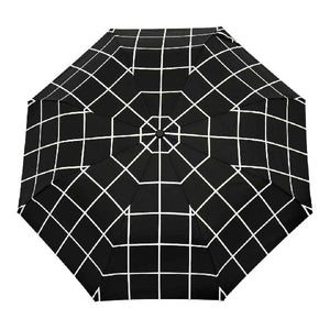 Black Grid Original Duckhead Umbrella