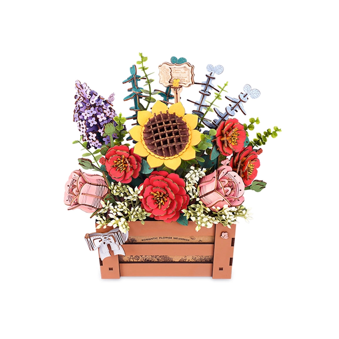 DIY 3D Wooden Bloom Box