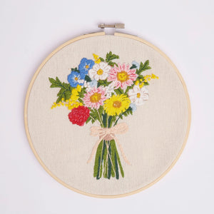 Bouquet Embroidery Kit