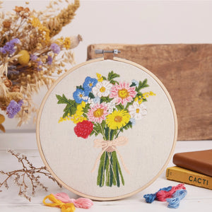 Bouquet Embroidery Kit