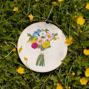 Bouquet Embroidery Kit