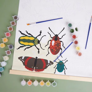 Bug Study Paint By Numbers & Wall Hanging Kit
