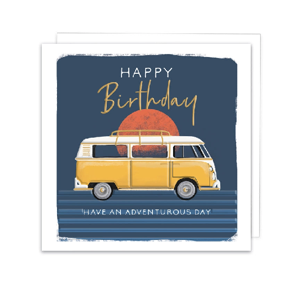 Adventure Van Birthday Card