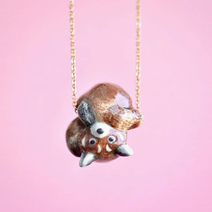 Camp Hollow Necklace | Red Panda