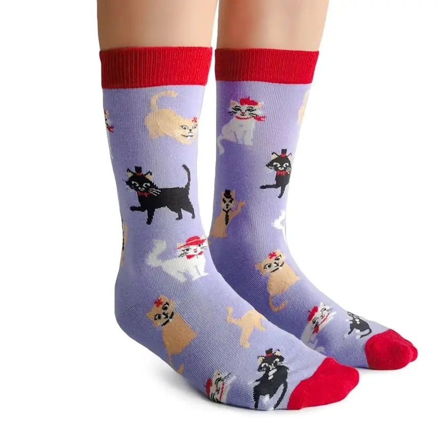 Cats In Hats Women's Socks
