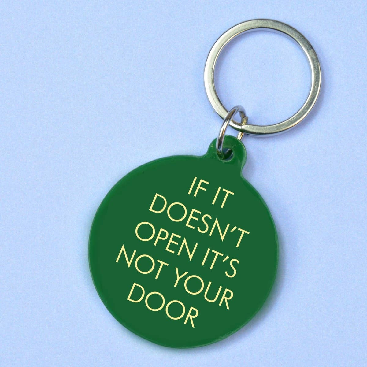 Not Your Door Keychain