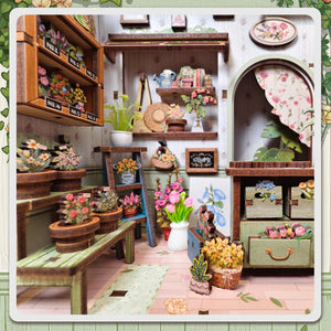 DIY Miniature Book Nook Kit | Champs-Elysees Florist