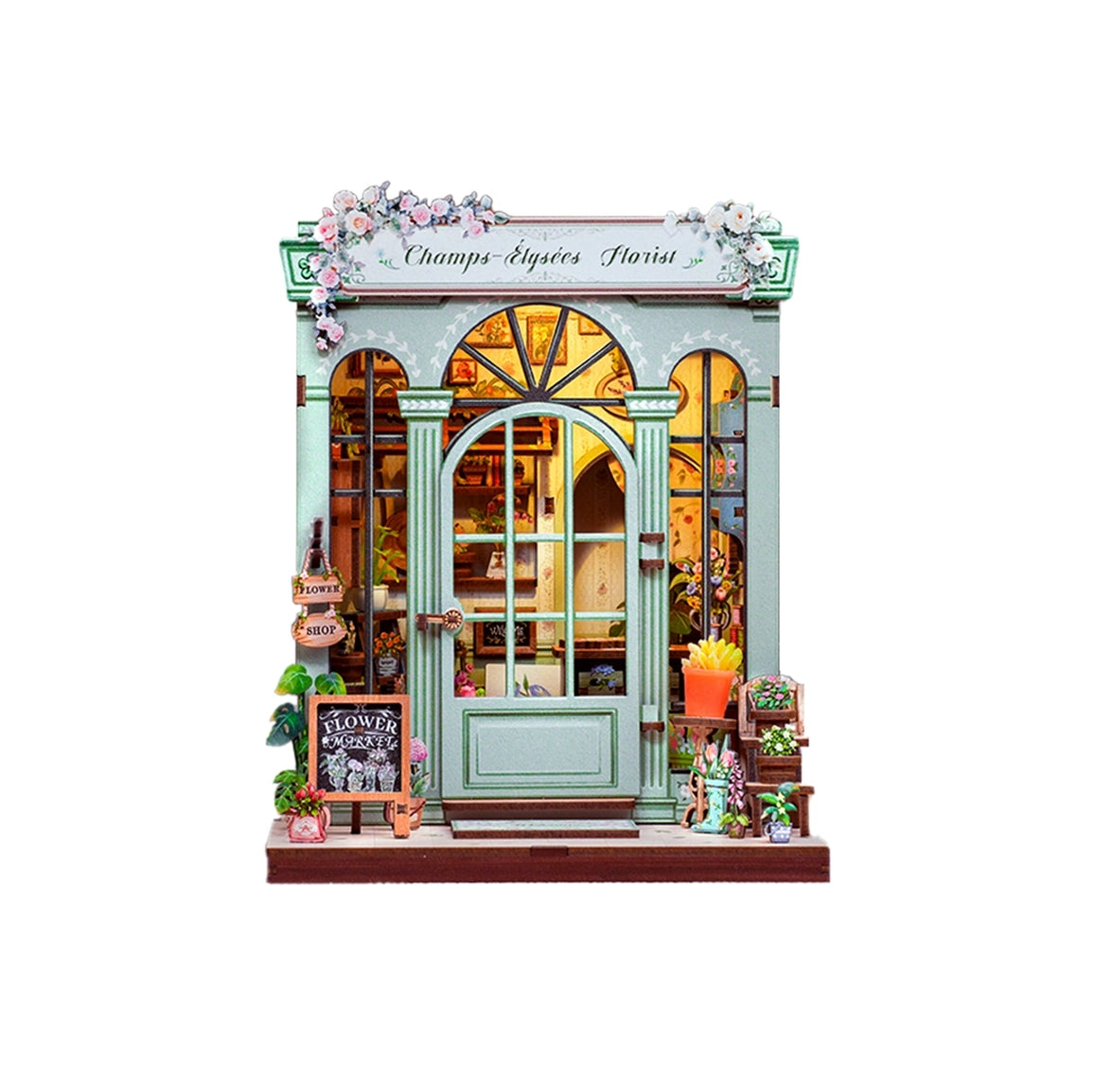 DIY Miniature Book Nook Kit | Champs-Elysees Florist