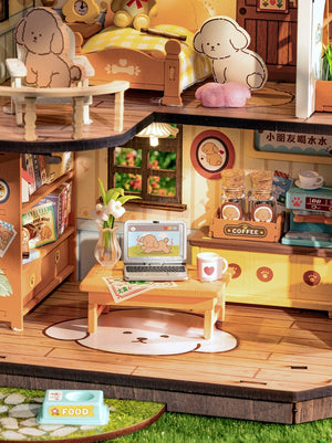 DIY Miniature House Kit | Puppy's Cozy Villa