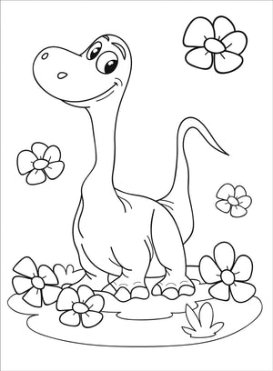 Dinosaurs Colouring Book