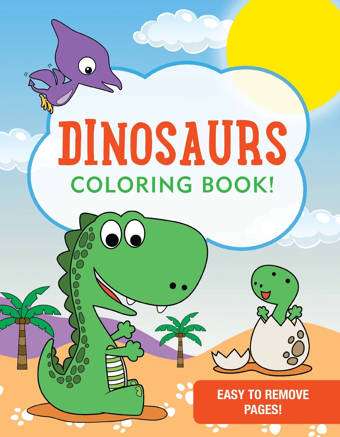Dinosaurs Colouring Book